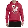 thumbnail image 2 of If It's Not a Yellow Lab It's Just a Dog Gift | Mens Dog Lover Hooded Sweatshirt Graphic Hoodie, Vintage Heather Red, Large, 2 of 3