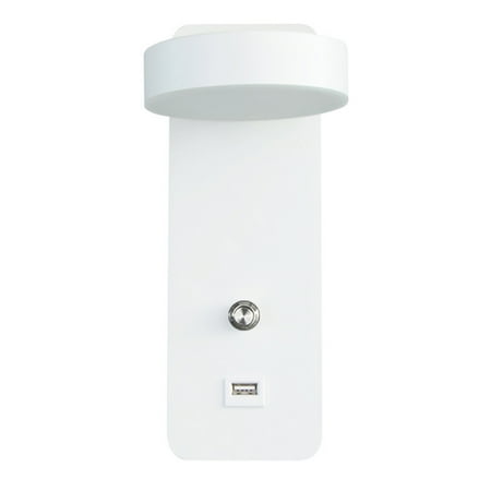 

Wall Lights Led Wall Lamp Bedroom Bedside Lamp Rotary Usb Wall Light Modern Minimalist Wall Decoration