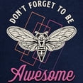thumbnail image 3 of CafePress - Cicadas Don't Forget To Be Awesome Cicada Insects Men's Eco Sport T Shirt - Men's Dark Eco Sport T-Shirt, 3 of 5