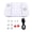 White Grey[cite: 1], variant on Rupoun Game Controller RGB Mechanical Buttons 6 Axes Motion Sensing Adjustable Vibration Wireless Game Console White Blue (5.91 inches / 15.00 cm)[cite: 1]