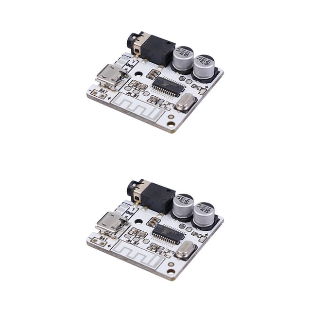 Seitruly Módulo receptor Bluetooth 5,0, módulo receptor de Audio inalámbrico para coche, interfaz USB de 3,5mm, placa de circuito DIY para WAV APE FLAC Type1 NO1