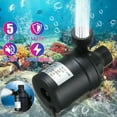Visland Brushless Water Pump Centrifugal Submersible Pump 800L/H for ...