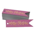 thumbnail image 1 of Inkdotpot Gold Foil Paper Hang Tags Merry Christmas Favor Tags 100 Pieces, 1 of 6