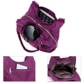 thumbnail image 4 of URSOFINE Women's Water-Repellent Nylon Tote Bag, Large Capacity Multi-Pocket Crossbody Shoulder Bag with Adjustable Strap, Lightweight Hobo Purse for Work, Travel & Daily Use, 4 of 8