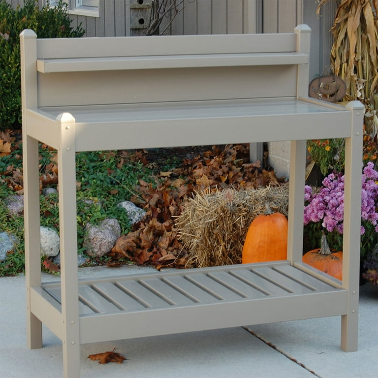Suncast potting sale bench plastic
