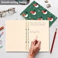 thumbnail image 5 of Notebook 8.3x5.7x0.4 Inch One Sizex1 Journey Note Diary Hardcover Notebook 60 Pages,80g Paper Writing Smooth and Not Easy to Break Little Red Christmas Bird, 5 of 8