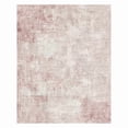 thumbnail image 5 of VUNATE 6'x6'Rugs for Living Room Washable Rugs Modern Abstract Area Rug Neutral Indoor Carpet Soft Rugs for Bedroom Office Dining Room Kitchen Laundry Room Accent Rug Modern Home Decor Pink, 5 of 5