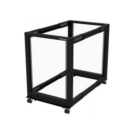 StarTech 15U 4 Post 22" to 41" Open Frame Rack 4POSTRACK15U