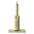 thumbnail image 3 of Basdi Handheld Mop, Handheld Sponge Mop - Compact Cleaning Tool for Toilet and Bathroom | Absorbent, Easy Wring, Reaches Tight Spaces for Quick Cleanups, Bathroom Scrubber, Light Green, 3 of 8