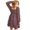 Multicolor, variant on Njagoc3 Womens Square Neck Long Sleeve Floral Dress, Fit & Flare Casual Gown, Summer Party & Daily Wear