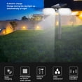 thumbnail image 4 of Focos Solares Para Paisajes, Gran Angular De 270, Silicio Policristalino De Alto Brillo, IP65, Impermeable, Versátil, Luz De Pared De Inducción Solar Para Vallas De Jardines, 4 of 7
