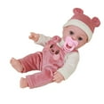 thumbnail image 2 of sdhkgrrt under $5 Reborn Doll, Vinyl RebornBabyDoll 12 Inch, Realistic Simulation Doll with Movable Limbs, Long Sleeve Dress Up Fashion Doll, CollectibleBabyDollToy, Perfect Gift forKidsGirls, 2 of 6