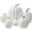 🔥 White_New, variant on KITTEHIGM Halloween Set of 7 Foam Pumpkin Thanksgiving Decorations Large Model Props for Fall Harvest Table Centerpiece and Shelf Display