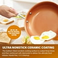 thumbnail image 3 of Gotham Steel 15 Piece Ceramic Nonstick Cookware Set, Stay Cool Handles, Oven & Dishwasher Safe, 3 of 5
