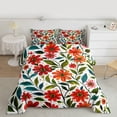 thumbnail image 2 of Castle Fairy Female Men Vintage Flower Full Size Comforter Sets,Exotic Style Bedding Sets, 2 of 8