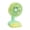 Green, variant on YFGEFTR USB Rechargeable Desktop Cute Mouse Fan, Small Personal Cooling Breeze for Home Office, Quiet and Adjustable, Strong Wind, Energy Efficient
