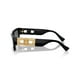 thumbnail image 2 of Gafas de sol Versace unisex con montura negra y lentes gris oscuro de 54 mm, 2 of 5