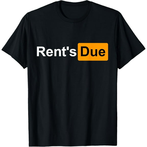 Rent's Due Funny Rent is Due Roommates Bodybuilding Shirt T-Shirt