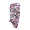 thumbnail image 6 of Uourmeti Rose Leopard Print Sarong Swimsuit Cover Ups for Women Chiffon Scarf Blouse for Swimwear Bikini Bathing Suit Swimsuit Scarf, 6 of 7