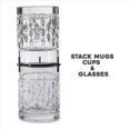 thumbnail image 4 of 12 Piezas Organizador de Tazas de Café Apilador de Almacenamiento Gabinete de Cocina Estante Apilable para Tazas Gadget Color Estante Expandible, 4 of 5