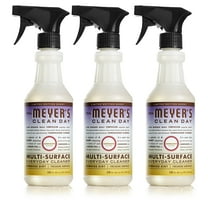 Mrs. Meyer,S Clean Day All-Purpose Cleaner Spray, Compassion Flower, 16 Fl. Oz (Pack Of 3)
