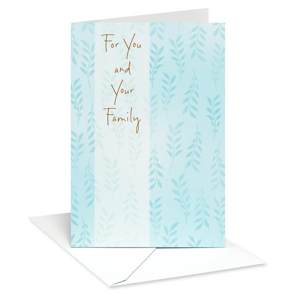 American Greetings Sympathy Card (for You and Your Family)
