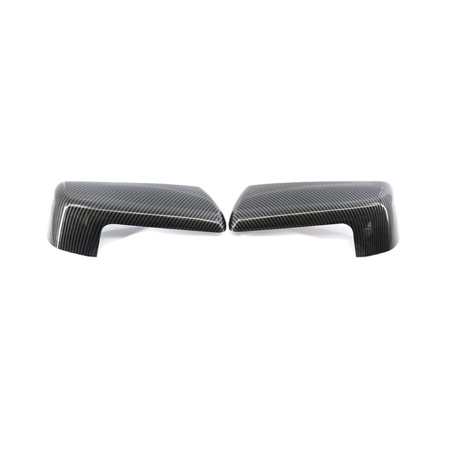 Sidaley 2 piezas de cubierta de espejo retrovisor Exterior de coche embellecedor de tapa de carcasa trasera Protector repuestos mantenimiento Vehículos, repuestos y accesorios Mis