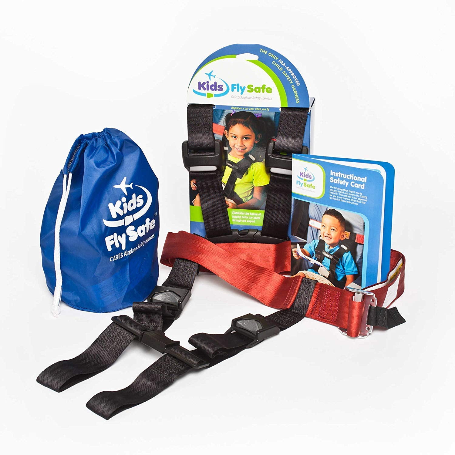 Child Airplane Travel Harness Restraint System FAA Approved Child Safety Device 