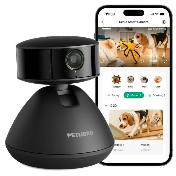Cámara para Mascotas PETLIBRO AI 360° Seguimiento Automático 1080p WiFi 2.4G/5G