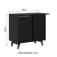thumbnail image 2 of Gabinete Bajo de Esquina Cocina Madesa Reims 90cm NN, 2 of 5