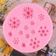 thumbnail image 4 of Cateissary Moldes para hornear con forma de flor, moldes de epoxi para manualidades, decoración de yeso para pastel, jabón, Chocolate,, 4 of 6