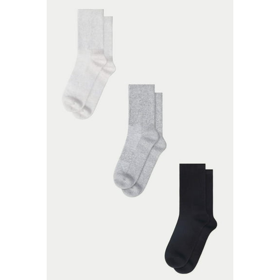 Tailored Union Men's Crew Sock 3 Pack - Base Pack