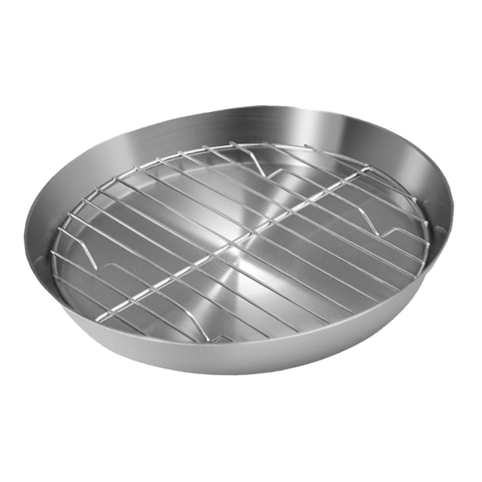 Nishiyuenyi Baking Sheet with Rack Set Toaster Pan Nonstick Clean Oven Pan with Cooling Rack 20cm