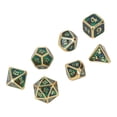 thumbnail image 2 of Dados De Metal, Dados Poliédricos, Exquisitos Y Resistentes Para Juegos De Rol. ANGGREK Tipo 1, 2 of 8
