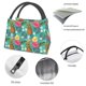 thumbnail image 4 of Fotbe Pineapple Bolsa Térmica Portátil con Estampado, Bolsa de Entrega de Alimentos Aislada, Bolsa Reutilizable de Gran Capacidad para Comidas y Supermercado, 4 of 6
