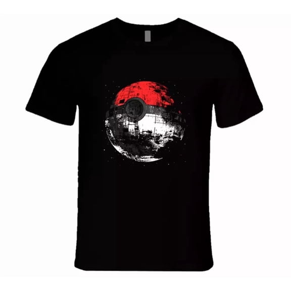 CLASSIC Pokeball Gaming Death Star Game Funny T Shirt Tee Gift New