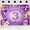 3rd, variant on Happy 80th Birthday Polyester Backdrop, Purple Gold Party Photo Booth Background Banner for Indoor & Outdoor Use 16x24in