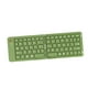 thumbnail image 2 of Teclado de computadora, escritura silenciosa eficiente, recargable, 68 teclas, teclado plegable para teléfono inteligente Verde, 2 of 8