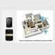 thumbnail image 1 of Wireless Smart Doorbell, 300m Range Smart Door Bell, Waterproof Home Welcome Door Bell, No Outlet Needed Plug, 1 of 5