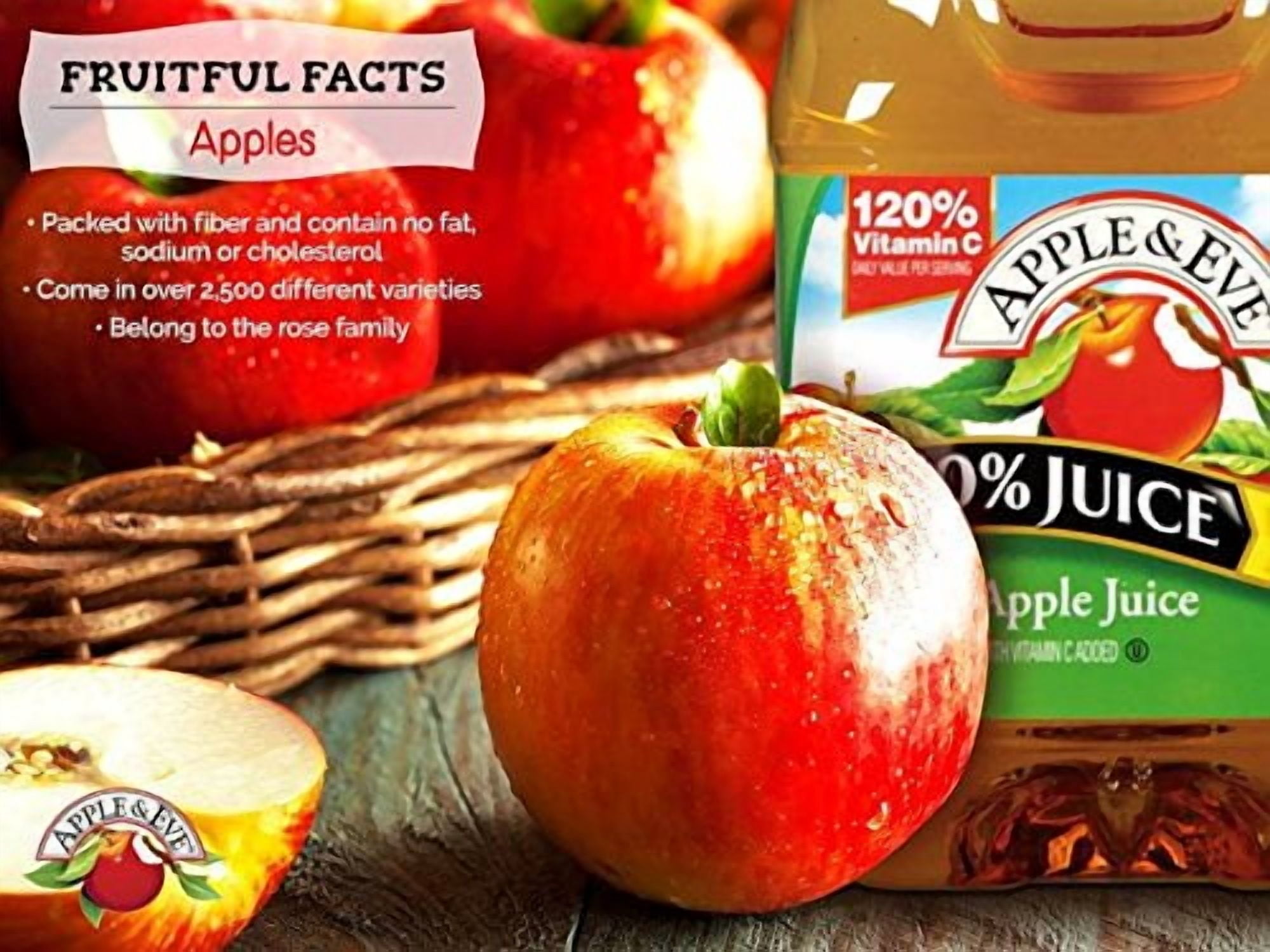 Apple & Eve 100% Apple Juice - 24 Count