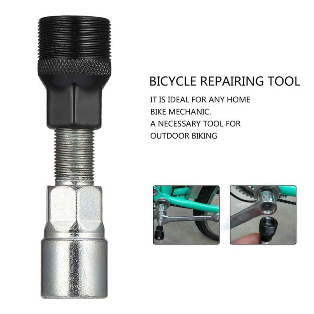 Bike Bicycle Cycle Crank Extractor Wheel Remover Puller Pedal Hood Tool W6V4