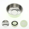 thumbnail image 3 of Unique Bargains 1 Pc Non-Skid Small Dog Bowl Panda Pattern for Indoor and Outdoor Green Stainless Steel Plastic, 3 of 4