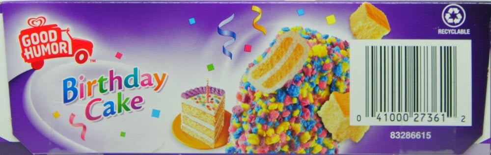 Good Humor Birthday Cake Ice Cream Bars Review Cake Image Diyimagesco