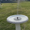 thumbnail image 5 of Solar Fountain Birdbath Fountain Floating Fountain Outdoor Pool Fountain Decorative Fountain_Perfect Gift, 5 of 5