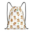 thumbnail image 1 of Fotbe Tigers go in for Sports Bolsa Mochila con Cordón Estampada, Bolsa de Gimnasio Deportiva, Bolsa Cinch, Bolsa con Cordón para Hombres y Mujeres-Small, 1 of 6