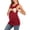 Red, variant on FRSASU Women Plus Size Clearance,Woman Sleeveless Vest Solid Color Maternity Breastfeeding Clothe Top