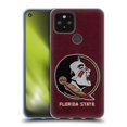 thumbnail image 1 of Head Case Designs Officially Licensed Florida State University FSU Florida State University Distressed Look Soft Gel Case Compatible with Google Pixel 5 5G, 1 of 7