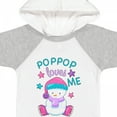 thumbnail image 4 of Inktastic My Pop Pop Loves Me- Cute Snow Baby Boys or Girls Baby Bodysuit, 4 of 5