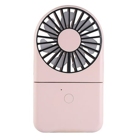 

TOYFUNNY Mini Portable Personal Desk Fan Usb Rechargeable Foldable Neck Fan with Lanyard