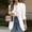 3# White, variant on Tailored Blazers Womens Business Casual Spring 2026 Long Sleeve Lapel Open Front Button Work Blazer Jackets with Pockets Navy 2XL